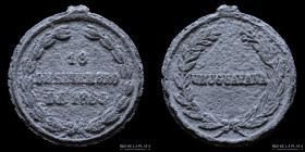 Guerra Triple Alianza. Brasil. Premio Militar 1865. Uruguayana