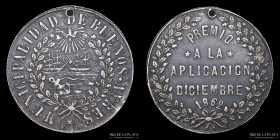 Argentina. 1862. Buenos Aires Premio a la Aplicacion