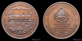 Argentina. Ferroviarias. 1882. FFCC Pergamino. R. Grande