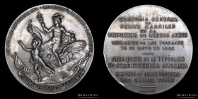 Argentina. Ferroviarias. 1904. Concesion De Bruyn y R. Otamendi. Mercedes. Plata