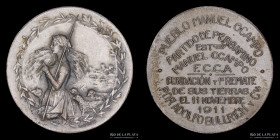 Argentina. Ferroviarias. 1911. Estacion Manuel Ocampo.  FCCA