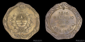 Argentina. Ferroviarias. 1816-1916. Elena. FCCA.