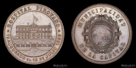 Argentina. Medicina. 1896. Inauguracion Hospital Pirovano