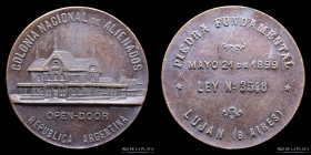 Argentina. Medicina. 1899. Colonia Nacional de Alienados. Lujan