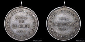 Argentina. Bautismo. 1883 Samuel Sanchez Sarmiento. Plata