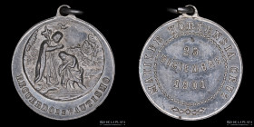 Argentina. Bautismo. 1901. Recuerdo de bautismo. Grande