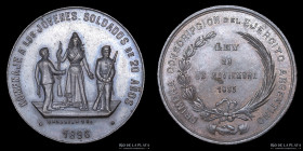 Argentina. 1896. Primera Conscripcion del Ejercito