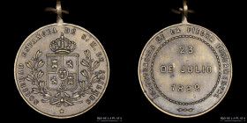 Argentina. 1899. Conmemorativa. Sociedad Española S.M. Quilmes
