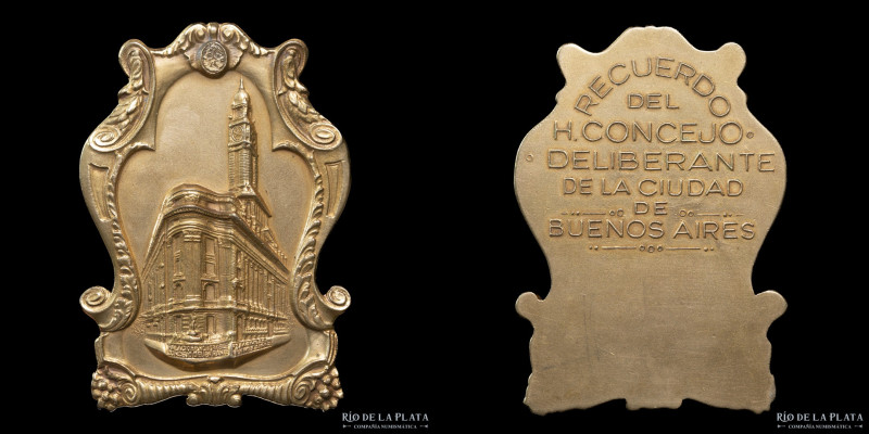 Argentina. Recuerdo del Concejo Deliberante de la Ciudad de Buenos Aires ND. A/ ...
