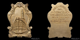 Argentina. Recuerdo del Concejo Deliberante de la Ciudad de Buenos Aires ND.