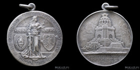 Argentina. 1913. Centenario de la colonia alemana en Rosario, Santa Fe
