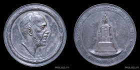 Argentina. 1928. Monumento a Rawson. Plateada