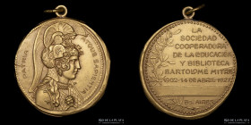 Argentina. 1927. Sociedad Cooperadora de la Educacion y Biblioteca Bartolome Mitre