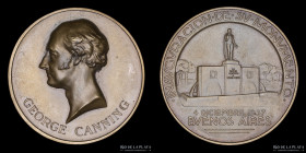 Argentina. 1937. Inauguracion Monumento a George Canning. Buenos Aires