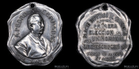 Argentina. Politica. 1904. A Pedro M. Cernadas. Primera eleccion uninominal