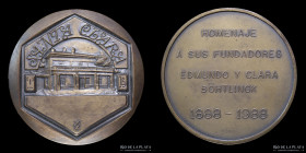 Argentina. Estancia Santa Clara. Homenaje a sus fundadores Edmundo y Clara Bohtlingk 1888-1988