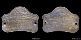 Argentina. Patente. 1906. Carruaje Particular. Municipalidad de la Capital