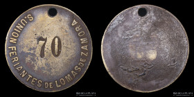 Argentina. Ficha/Credencial. Feriantes de Lomas de Zamora