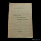 Libro. Datos sobre la Amonedacion en Cordoba y Mendoza. Pablo Cabrera (Pbro.)