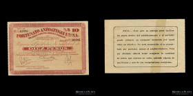 La Pampa. Fortunato Anzoategui. 10 Pesos ND1906-1911