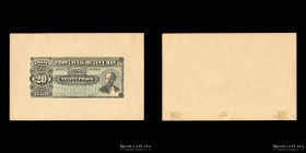 Tucuman. Proof 20 Pesos 1888 Front
