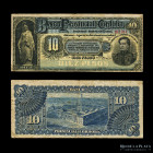Cordoba. Bono Agricola 10 Pesos 1889 Remainder. Pick S743r