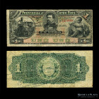 Entre Rios. 1 Peso 1885. Pick S767a