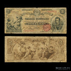Bancos Garantidos. Buenos Aires. 2 Pesos 1888. Pick S1102a