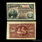Argentina. Caja Conversion. 50 Centavos 1891. P212