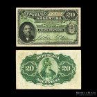 Argentina. Caja Conversion. 20 Centavos 1895. P229a