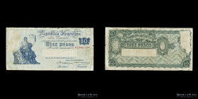 Argentina. Caja Conversion, Signos 10 Pesos 1906. P237a