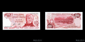 Argentina. 100 Pesos ND1976-77 Reposicion. P302a