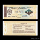 Argentina. San Juan. Bono 10 Pesos 1995