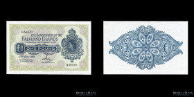 Islas Malvinas (Falkland) 1 Pound 1982. Pick 8d