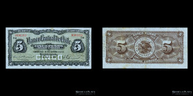 Chile. 5 Pesos 1927. Pick 82