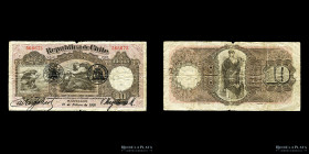 Chile. 10 Pesos 1920. Pick 62