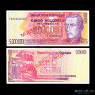 Nicaragua. Specimen 5.000.000 Cordobas ND1990. Pick 165s