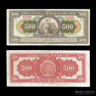 Peru. 500 Soles de Oro 1952. Serie F1. Pick 74