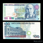 Peru. 100 Nuevos Soles 2001. Serie AS. Pick 178