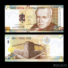 Peru. 20 Nuevos Soles 2013. Serie CB. Pick 188