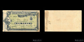 Uruguay. Partido Nacional. 1 Peso 1915. Nip