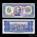 Uruguay. Specimen 50 Pesos MN 1967. Pick 46s