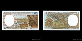 Central African States. 500 Francs 2000. Pick 101c