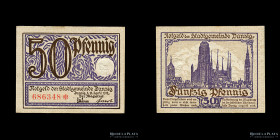 Danzig. 50 Pfennig 1919. Pick 11