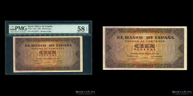 España. Banco de España. 100 Pesetas 1938. Pick 113a