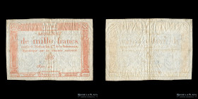 Francia. Assignat 1.000 Francs 1795 Boitet. Pick A80