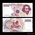 Italia. 50.000 Lire 1984. Pick 113a