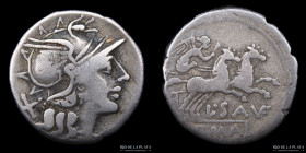 Roman Republic. L. Saufeius 152BC, AR Denarius