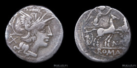 Roman Republic. Pinarius Nata 149BC, AR Denarius