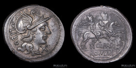Roman Republic. Q. Marcius Libo 148BC, AR Denarius